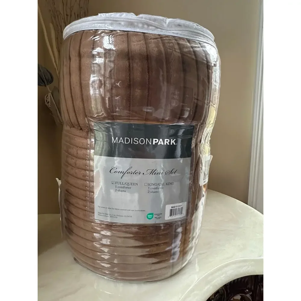 Madison Park Williams Plush 3-pc. Midweight Down Alternative Comforter Set